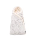 SACO CAPAZO CRUZADO REVERS. SENSITIVE MINT/PELO 40x80x5 CM CAMBRASS