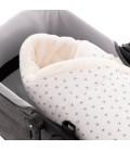 SACO CAPAZO CRUZADO REVERS. SENSITIVE MINT/PELO 40x80x5 CM CAMBRASS