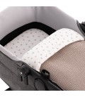 SACO CAPAZO + COLCHONETA SENSITIVE BEIGE 35x80x6 CM CAMBRASS