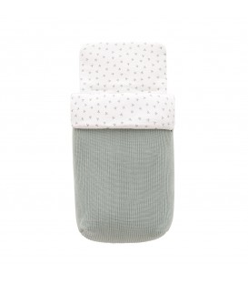 SACO CAPAZO + COLCHONETA SENSITIVE MINT 35x80x6 CM CAMBRASS