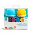 JUGUETE DISPENSADOR COLOR BUDDIES CON BOMBAS DE BAÑO MUNCHKIN