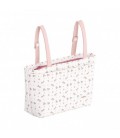 BOLSO ORGANIZADOR AURA BEIGE/FLORES CAMBRASS