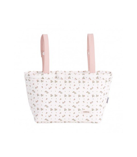 BOLSO ORGANIZADOR AURA BEIGE/FLORES CAMBRASS