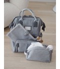 MOCHILA CAMBIADOR WELLINGTON GRIS BEABA