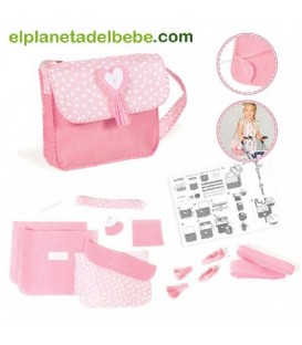 Kit Bolsa de Coser Rosa la Niña