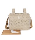 BOLSA CANASTILLA CORAZONES POPPY CANELA WM