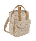 MOCHILA CORAZONES POPPY CANELA WM