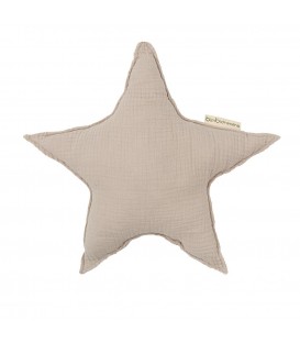 COJIN DECOR.ESTRELLA 40X40  MATALASE  GRIS BEIGE BIMBI