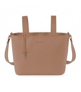 BOLSA CROSSBODY ICON CARAMEL PASITO A PASITO