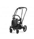 PRIAM 2024 SILLA Y CHASIS NEGRO MATE CYBEX