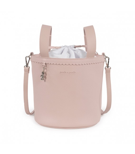 BOLSA BUCKET ICON ROSE PASITO A PASITO
