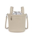 BOLSA BUCKET ICON CREAM PASITO A PASITO
