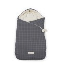 SACO CAPUCHA CUADROS TARTAN PASITO A PASITO