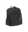 MOCHILA+ CAMBIADOR QUILT NEGRO BIMBI
