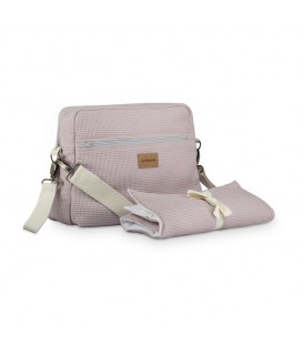 BOLSO CAMBIADOR WALK WAFFLE ROSA BABYCLIC
