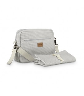 BOLSO CAMBIADOR WALK WAFFLE GRIS BABYCLIC