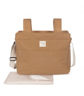 BOLSA CANASTILLA TOPITO POPPY CANELA