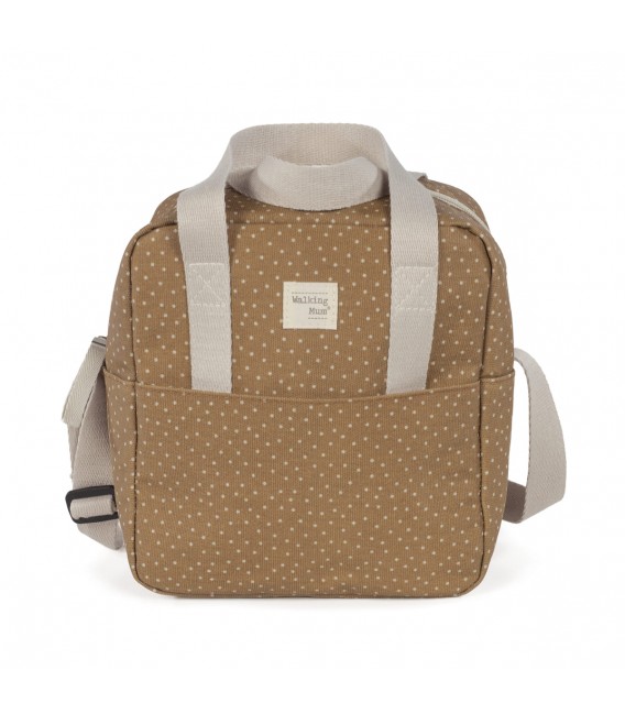 BOLSA TÉRMICA BIBERONES BEBÉS TOPITO POPPY CANELA WALKING MUM