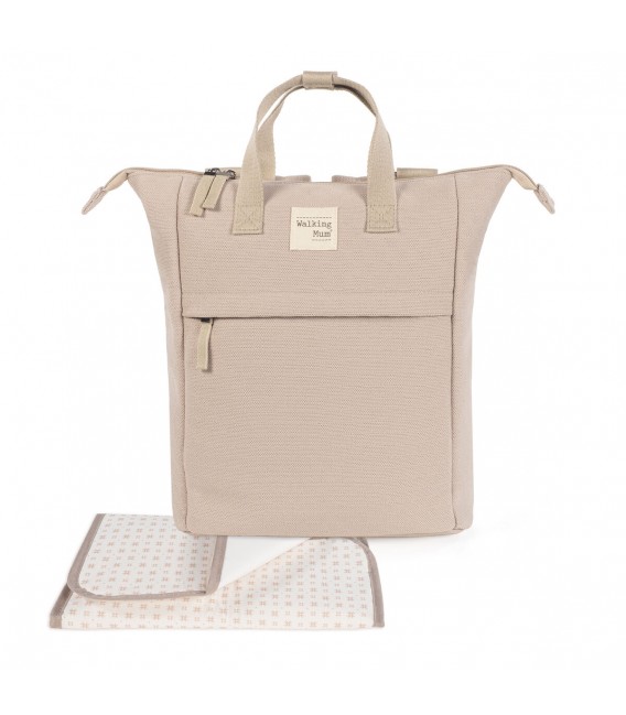 MOCHILA ECO MUM APRICOT WALKING MUM