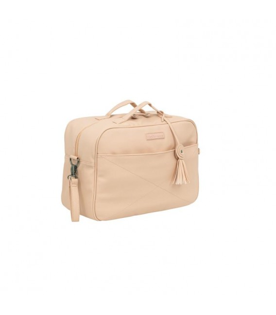 BOLSO MATERNIDAD+ CAMBIADOR QUILT ROSA BIMBIDREAMS