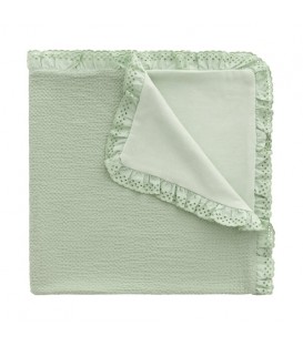 MANTA REVERSIBLE-ARRULLO SOFT VERDE CAMBRASS