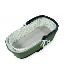 CUBRE CUCO VARILLAS + SÁBANA AJUSTABLE CUCO BOTTON FLORES WM