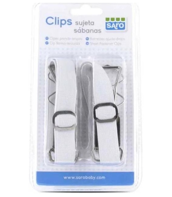 CLIPS SUJETA SABANAS SARO (2 UDS)
