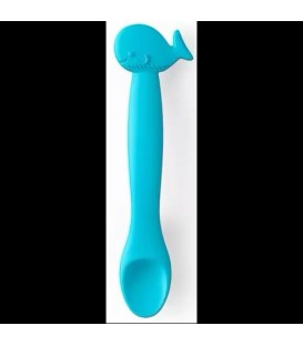 CUCHARA SILICONA BALLENA AZUL SUAVINEX