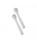 SET DE 2 CUCHARAS SILICONA GRIS SARO NATURE