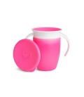 TAZA MIRACLE ANTIGOTEO 360º ROSA MUNCHKIN