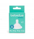 TETINA BEBEDUE MEDIC SILICONA FLUJO VARIABLE  (X2)