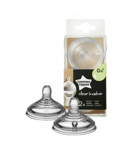 Tetina Flujo lento 2 uds 0m+ de Tommee Tippee