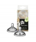 Tetina Flujo lento 2 uds 0m+ de Tommee Tippee