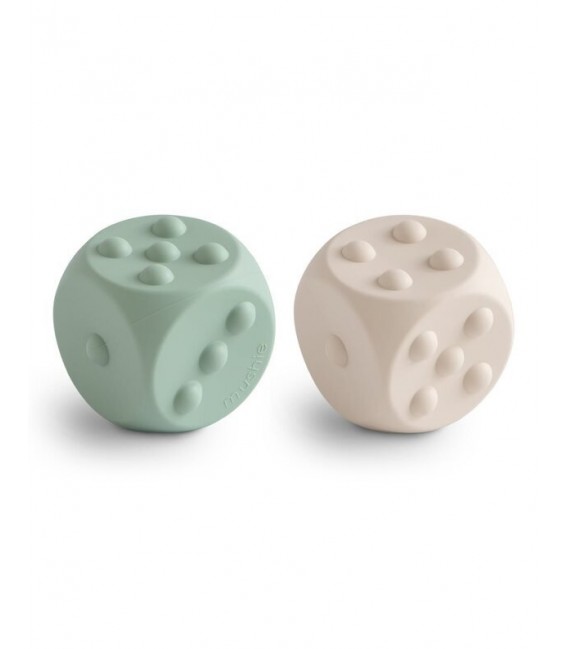 PACK 2 DADOS POP IT SOLID SHIFNG SND CAMBRIDGE BLUE MUSHIE
