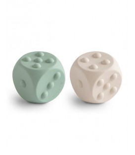 PACK 2 DADOS POP IT SOLID SHIFNG SND CAMBRIDGE BLUE MUSHIE