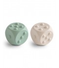 PACK 2 DADOS POP IT SOLID SHIFNG SND CAMBRIDGE BLUE MUSHIE