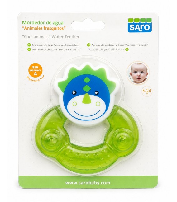MORDEDOR DE AGUA ANIMALES FRESQUITOS SARO