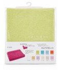 FUNDA CUBREBAÑERA RIZO 50X80 VERDE PISTACHO PIRULOS