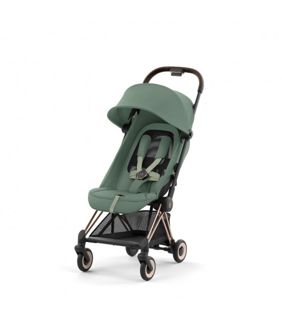 COYA Rosegold Leaf Green | dark green CYBEX+ REGALO MOSQUITERA