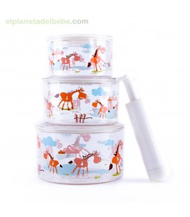 TUP-AIR (ENVASE AL VACIO) NARANJA BABY MONSTERS