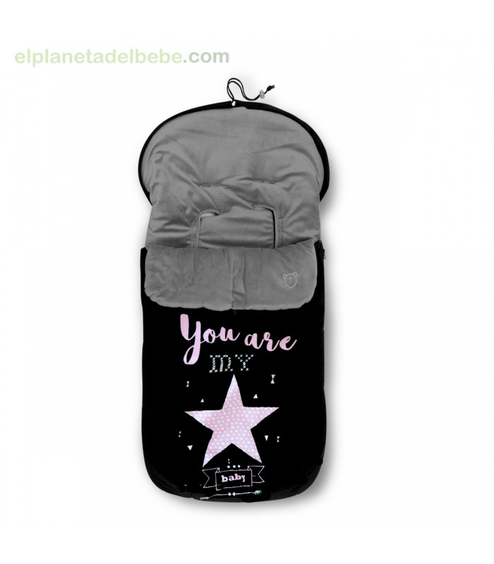 Saco Silla Velour My Star Fresa Pirulos