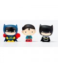MUÑECOS DE GOMA SUPER HEROE 3 UDS. MOLTO