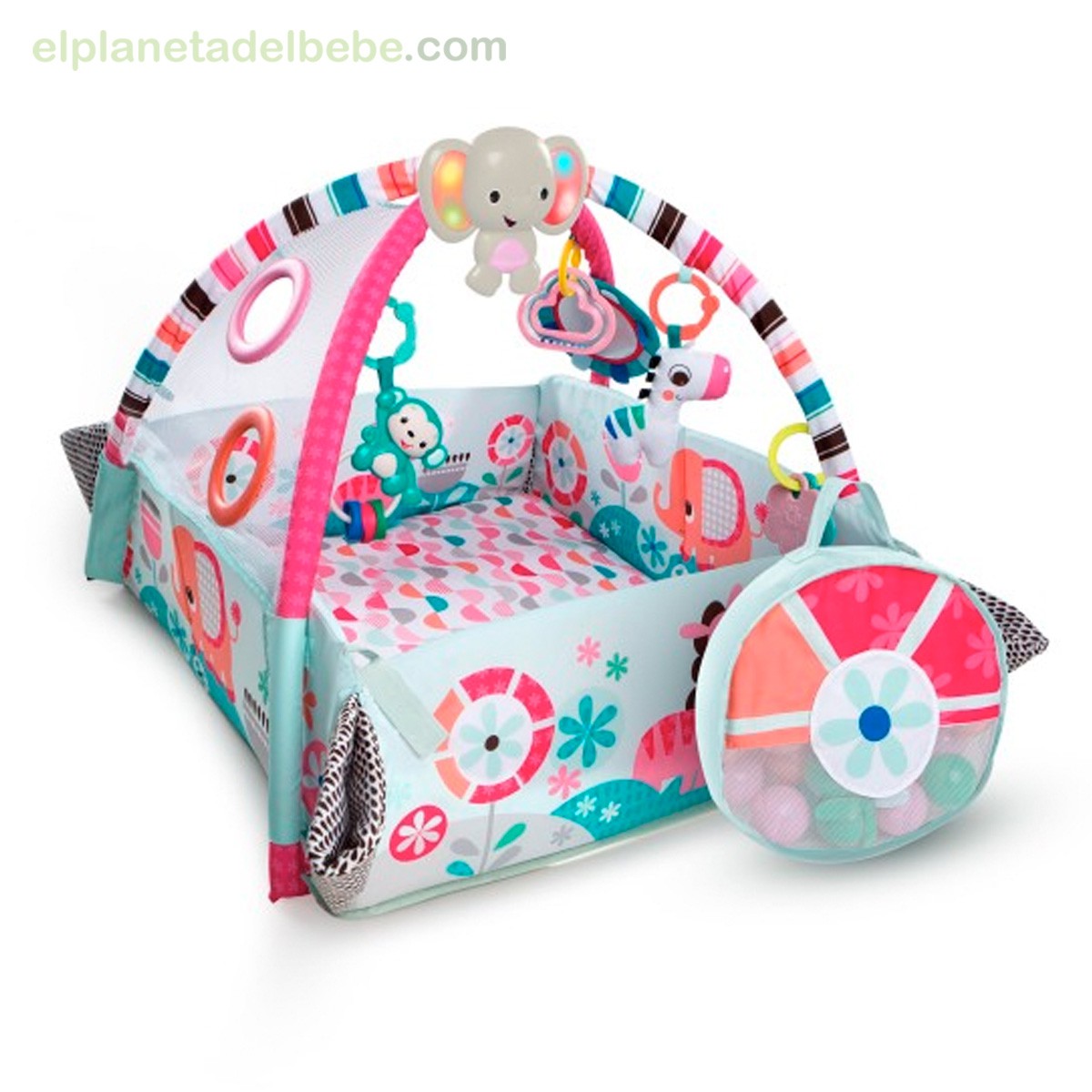 Bright Stars Mono de peluche y mordedor