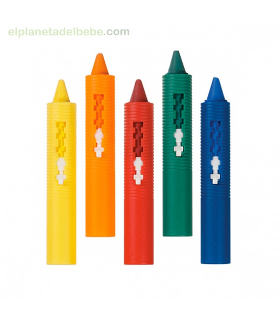 LAPICES COLORES BAÑO (5 UDS) MUNCHKIN