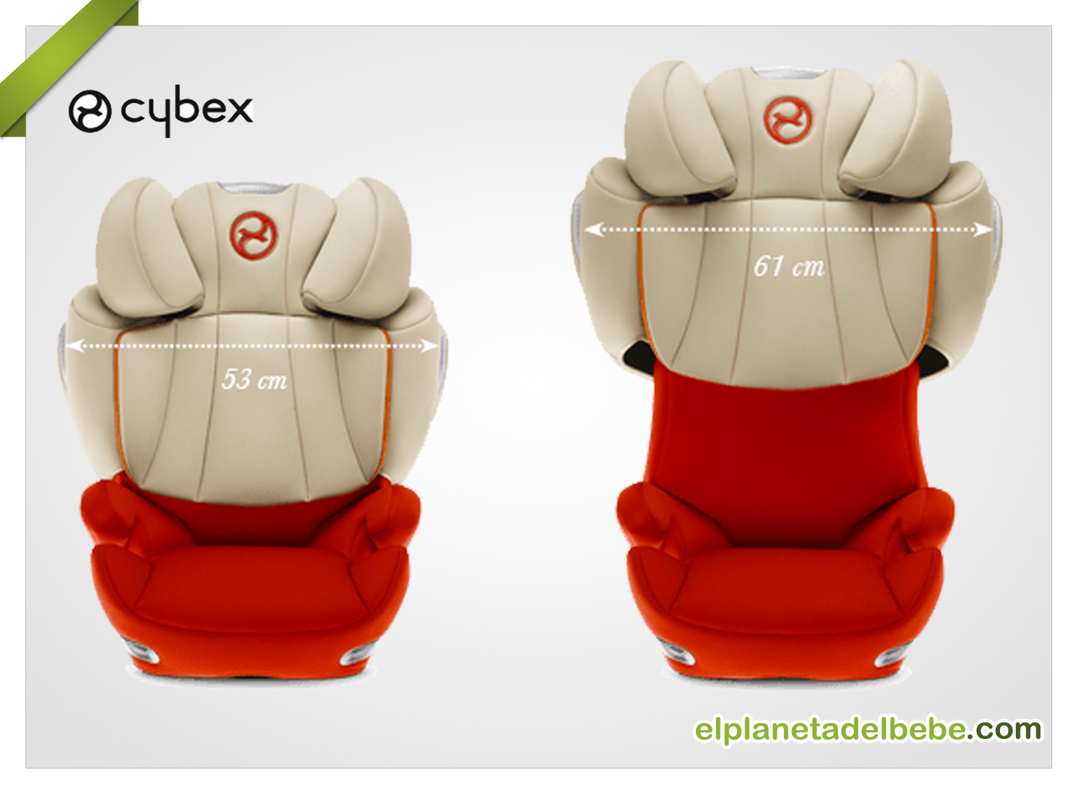 Cybex autostoel solution x-fix - groep ii, iii aanbieding bij Lidl