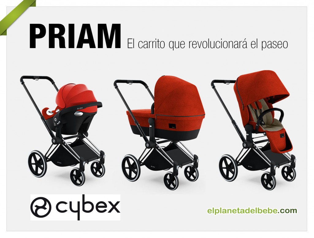 Priam de Cybex, el nuevo carrito que revolucionará el paseo Los cochecitos preferidos de las celebrities | El Planeta