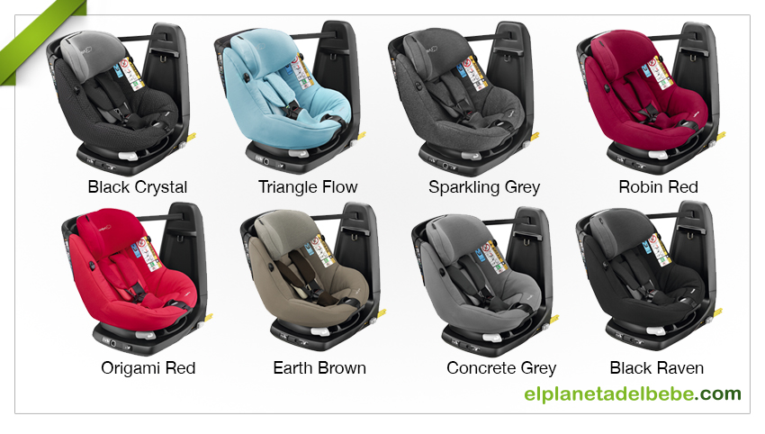 Nuevos Colores 16 Axiss Fix De Bebeconfort La Silla De Auto Giratoria Que Se Ajusta A La Normativa I Size Blog