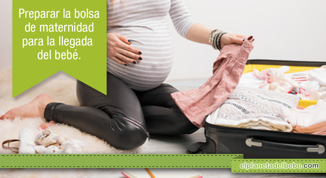 Cómo preparar tu maleta de maternidad?