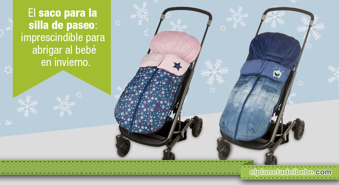 El saco para la silla de paseo: imprescindible para abrigar al bebé en  invierno